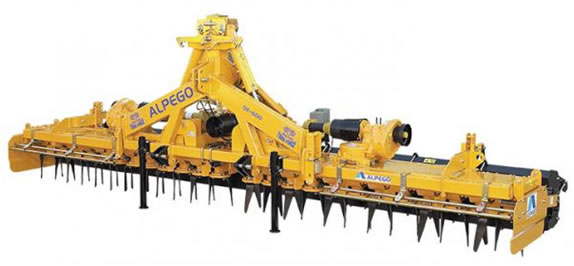 Grape rotative pliabile